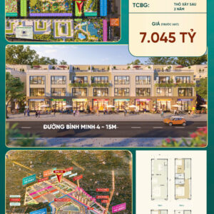 nhà phố vinhomes green city 75m2