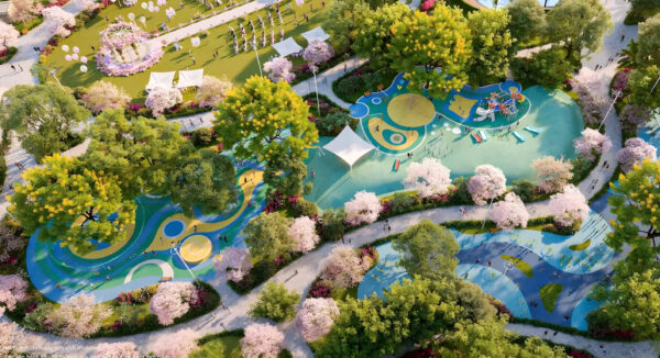 Hồ bơi dưỡng sinh Vinhomes Green City