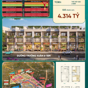 nhà phố vinhomes green city