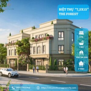 Chuyển nhượng biệt thự song lập Green City
