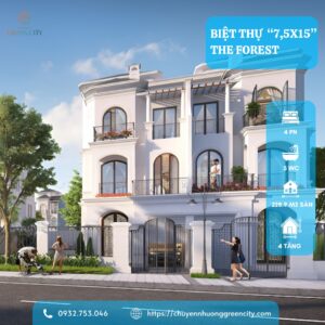 Biệt thự song lập The Forest - Green City