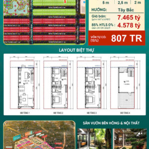 Biệt thự song lập The Forest - Green City