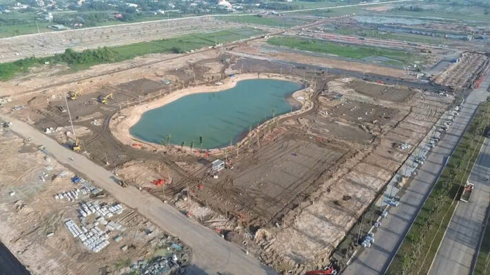 Cập nhật tiến độ thi công Green City tháng 8/2025