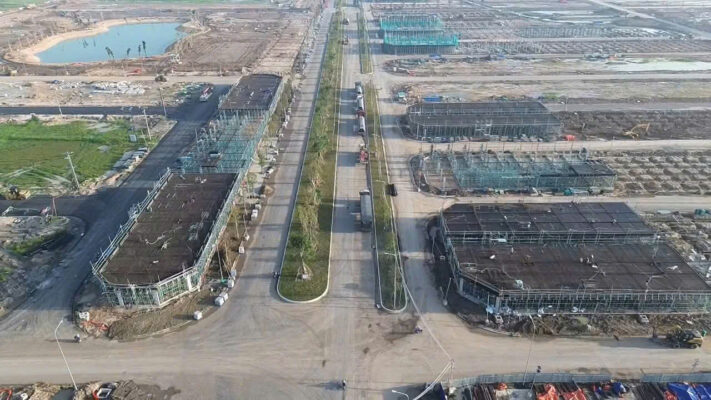 Cập nhật tiến độ thi công Green City tháng 8/2025