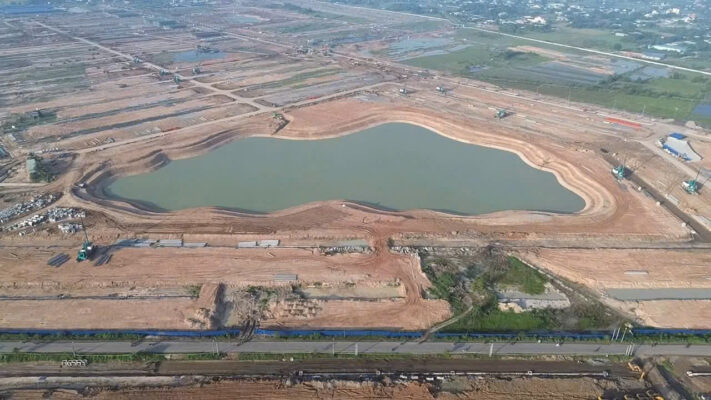 Cập nhật tiến độ thi công Green City tháng 8/2025