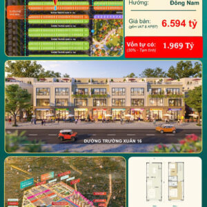 Shop House Green City Tuyến Phố Nhật Bản