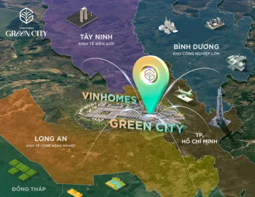 Vinhome Green City- vị trí kết nối
