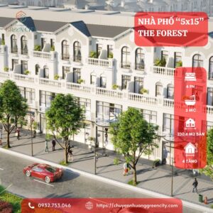 Đầu tư thông minh nhà phố tại The Forest, Vinhomes Green City