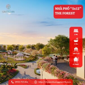 Mở Bán Nhà Phố Liền Kề Phân Khu The Forest, Vinhomes Green City