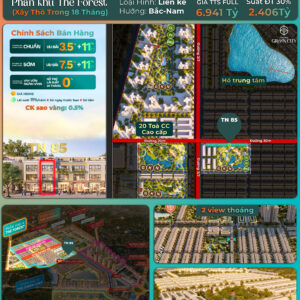Bán Nhà Phố Liên Kề 90m2 Tại The Forest, Vinhomes Green City