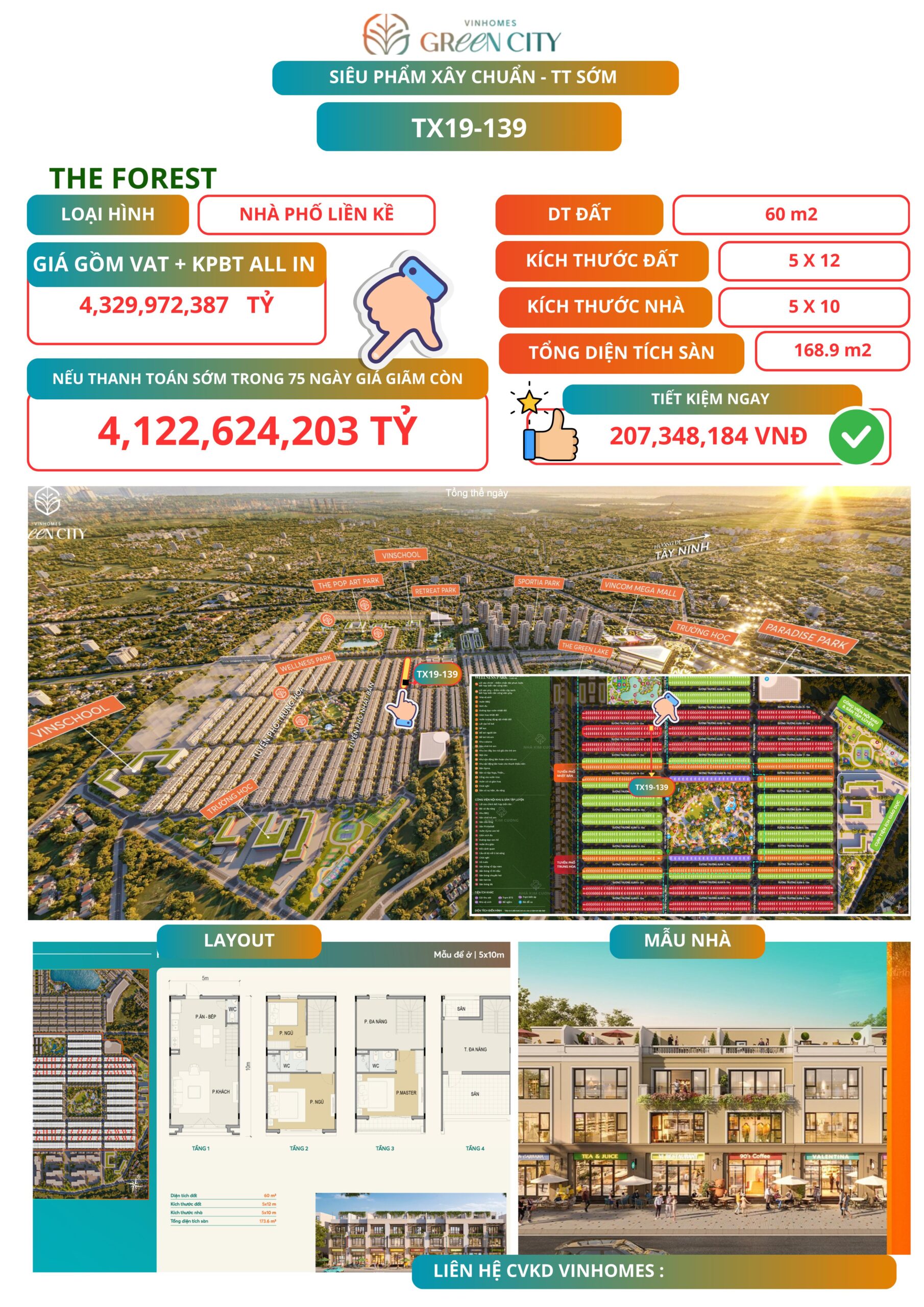 Mở bán nhà phố liền kề