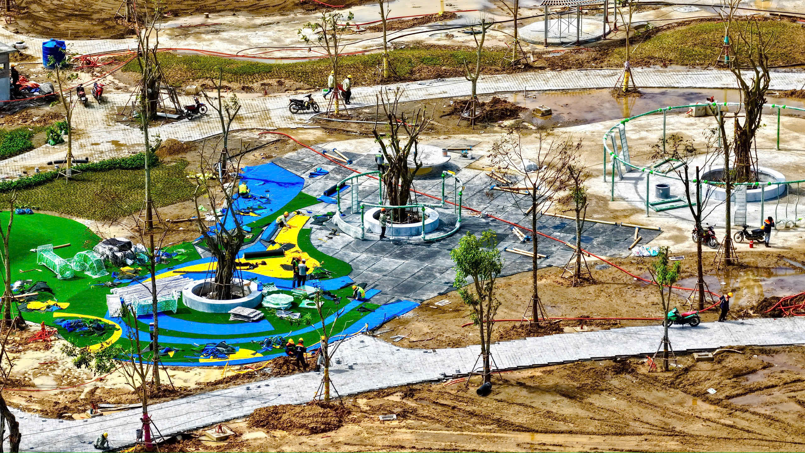 Công viên dưỡng sinh Vinhomes Green City ngày 4-9-2025