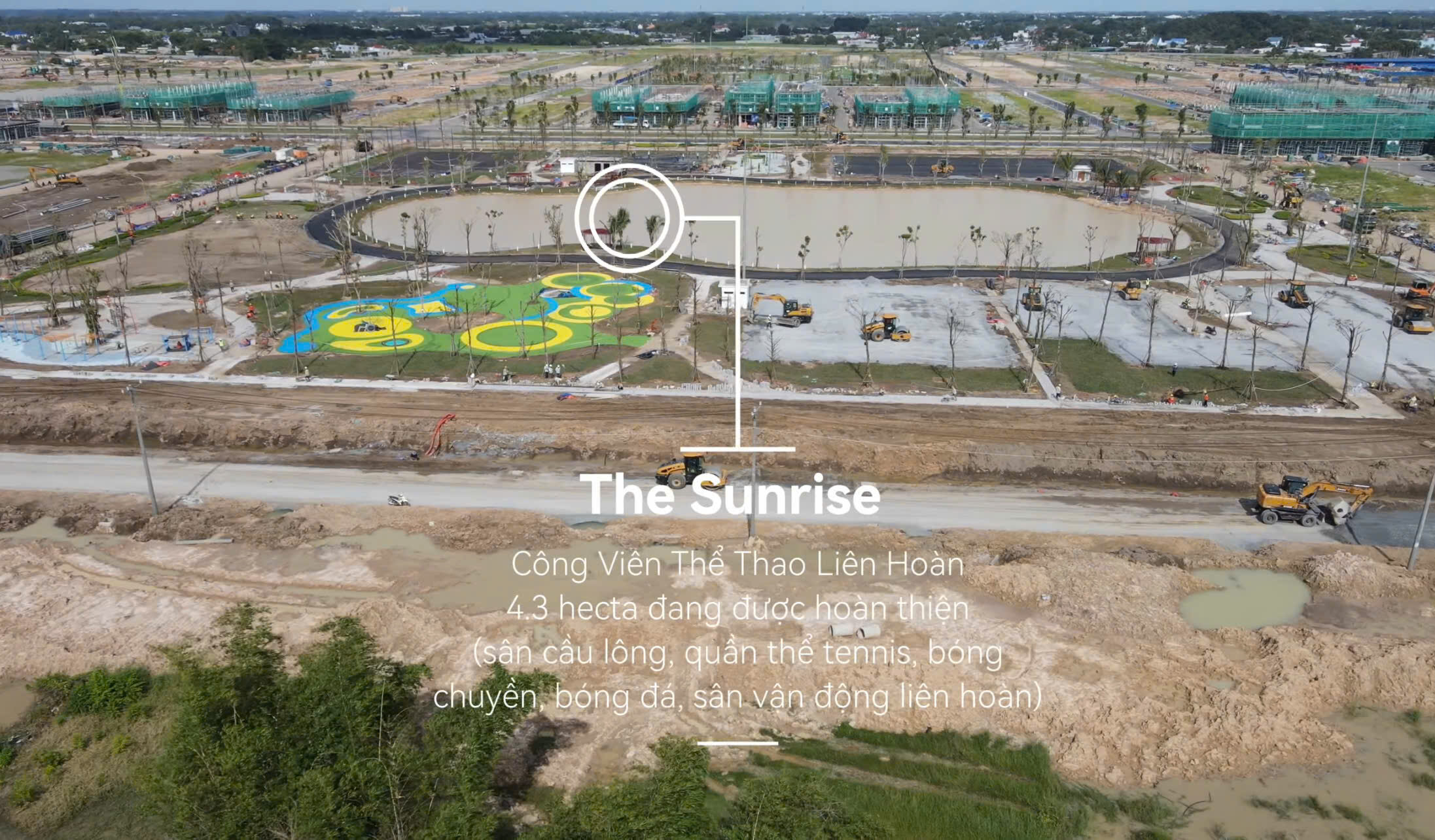 Tiến độ thi công tháng 10 tại Vinhomes Green City