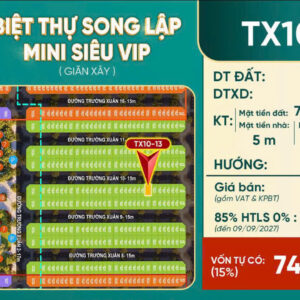 Siêu Phẩm Biệt Thự Mini Giãn Xây - The Forest, Vinhomes Green City