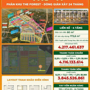 Bán nhà phố 60m2 dòng giãn xây 24 tháng giá cực tốt Tại Vinhomes Hậu Nghĩa