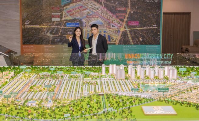 Sa bàn khu đô thị mới Hậu Nghĩa - Đức Hòa tỷ lệ 1/500 (Hình từ Internet)