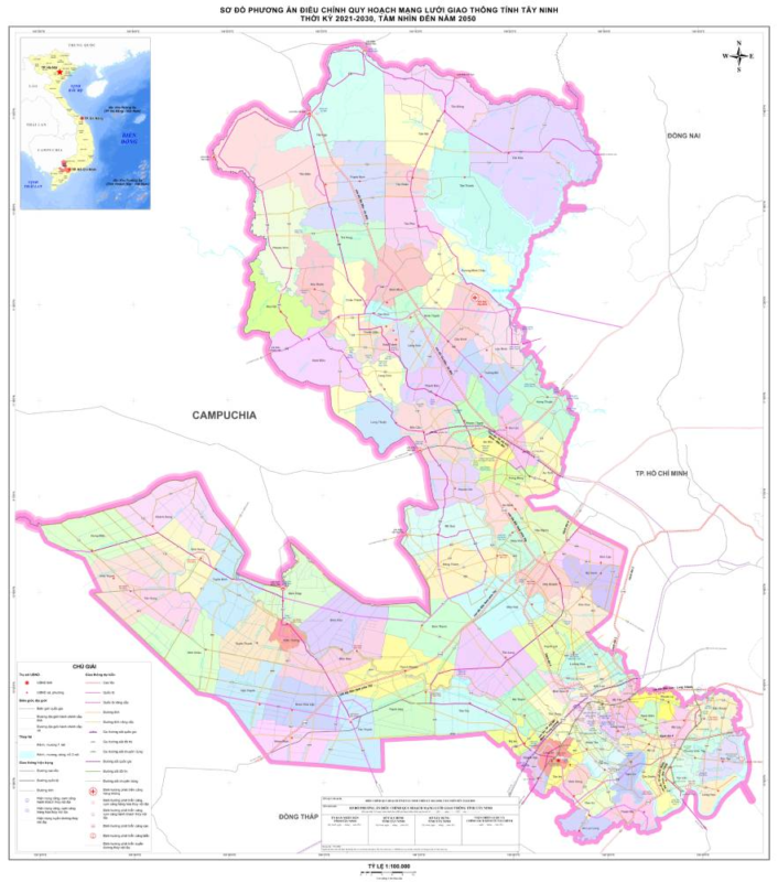  UBND tỉnh Tây Ninh ban hành kế hoạch triển khai hơn 20 dự án hạ tầng trọng điểm giai đoạn 2025-2030, đặc biệt là giao thông kết nối vùng động lực phát triển.