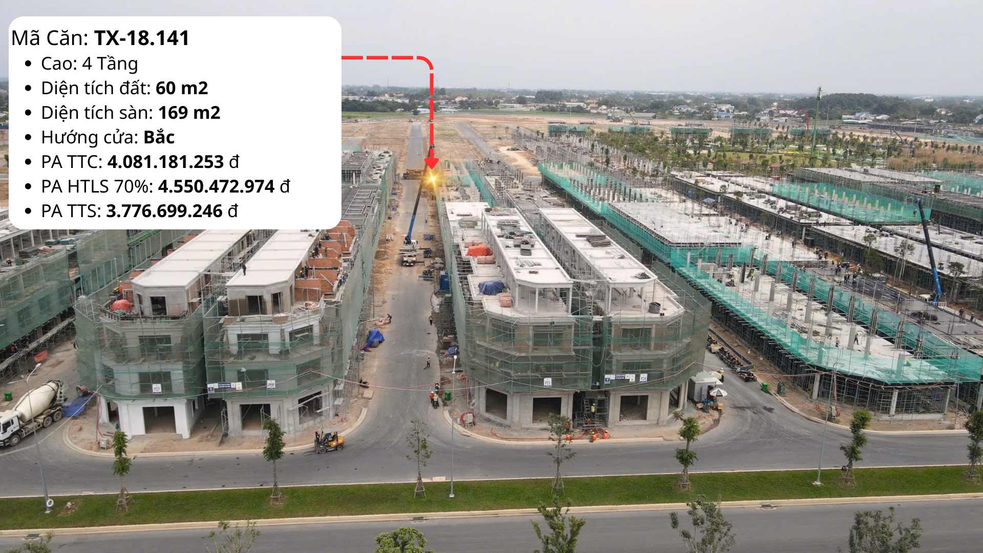 Nhà phố Vinhomes Green City 