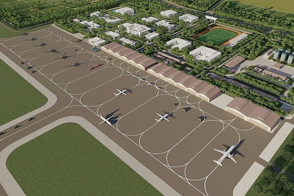 Ảnh minh họa sân bay Tây Ninh sau khi đi vào hoạt động thương mại